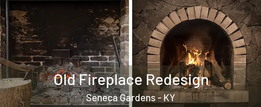 Old Fireplace Redesign Seneca Gardens - KY