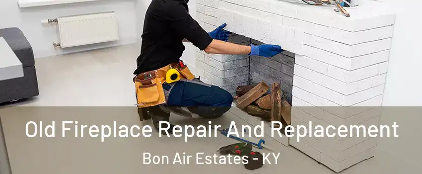 Old Fireplace Repair And Replacement Bon Air Estates - KY