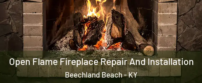 Open Flame Fireplace Repair And Installation Beechland Beach - KY