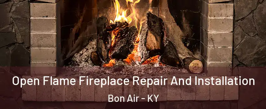 Open Flame Fireplace Repair And Installation Bon Air - KY