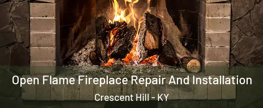 Open Flame Fireplace Repair And Installation Crescent Hill - KY