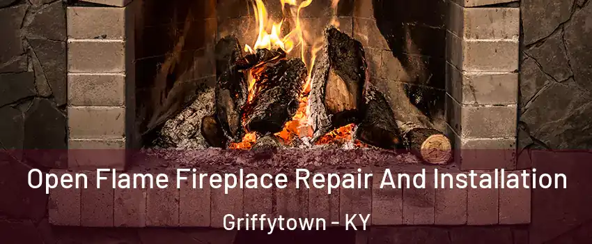 Open Flame Fireplace Repair And Installation Griffytown - KY