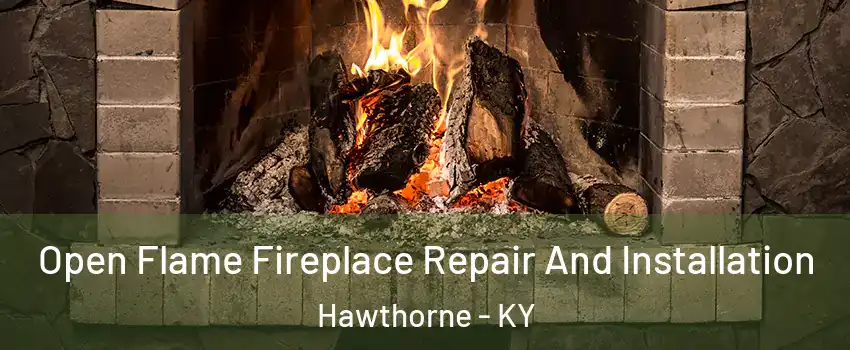 Open Flame Fireplace Repair And Installation Hawthorne - KY