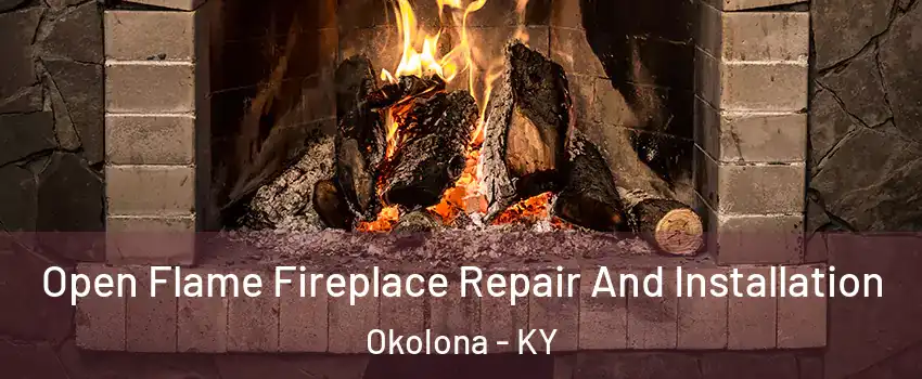 Open Flame Fireplace Repair And Installation Okolona - KY