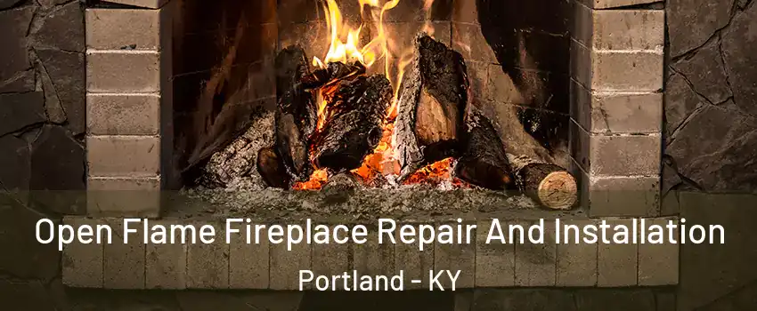 Open Flame Fireplace Repair And Installation Portland - KY