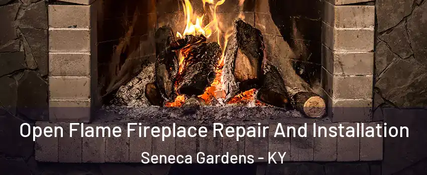 Open Flame Fireplace Repair And Installation Seneca Gardens - KY