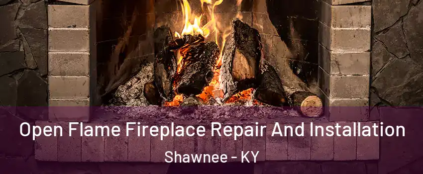 Open Flame Fireplace Repair And Installation Shawnee - KY