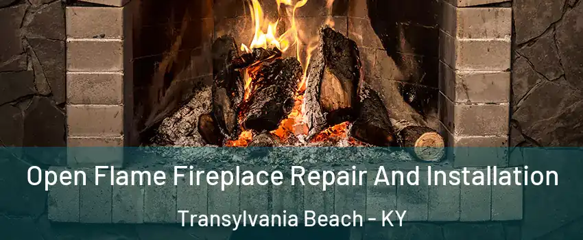 Open Flame Fireplace Repair And Installation Transylvania Beach - KY