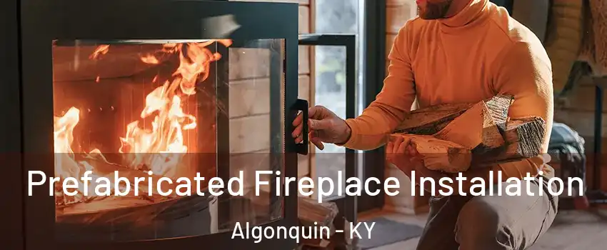 Prefabricated Fireplace Installation Algonquin - KY