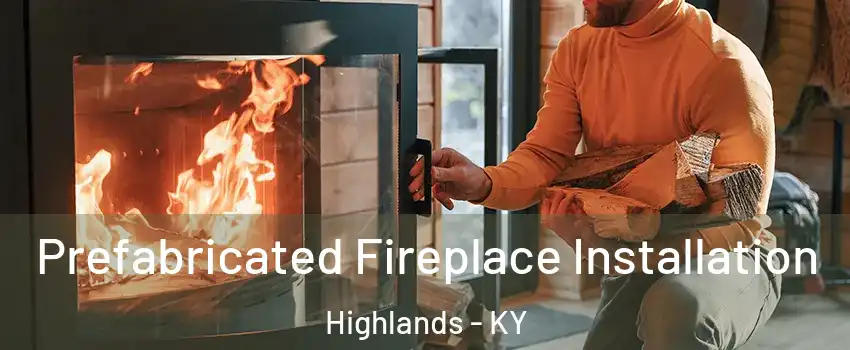 Prefabricated Fireplace Installation Highlands - KY