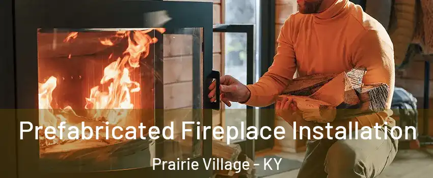 Prefabricated Fireplace Installation Prairie Village - KY