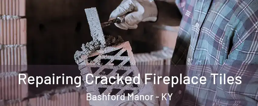 Repairing Cracked Fireplace Tiles Bashford Manor - KY