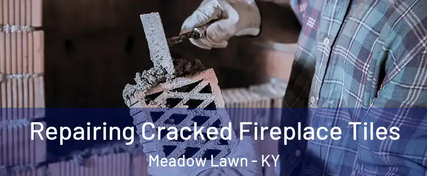 Repairing Cracked Fireplace Tiles Meadow Lawn - KY