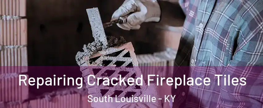 Repairing Cracked Fireplace Tiles South Louisville - KY