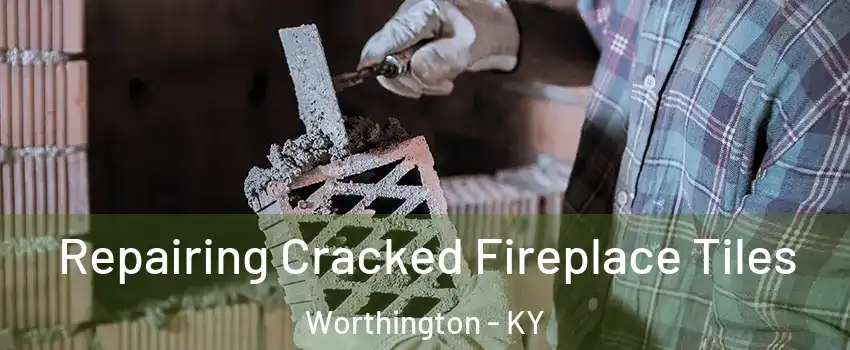 Repairing Cracked Fireplace Tiles Worthington - KY